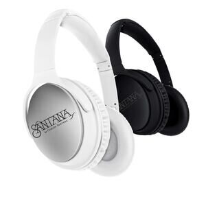 SANTANA BLUETOOTH HEADPHONES PREMIUM LEATHER OYE ACTIVE NOISE CANCELING GIFT!